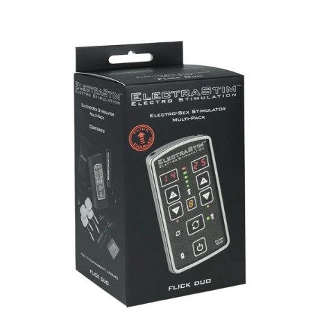 ElectraStim Flick Duo Pack - Zestaw do elektrostymulacji, 2 kanały ElectraStim ElectraStim Flick Duo Pack - Zestaw do elektrostymulacji, 2 kanały ElectraStim