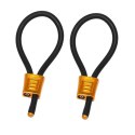 ElectraStim Prestige ElectraLoops Gold - zestaw 2 pozłacanych pętli regulowanych ElectraStim