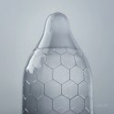 LELO HEX Original 12 szt. prezerwatywy o strukturze heksagonalnej Lelo