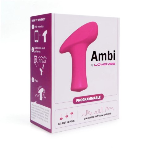 Lovense Ambi - kompaktowy model sterowany aplikacją, wielopozycyjny Lovense Lovense Ambi - kompaktowy model sterowany aplikacją, wielopozycyjny Lovense