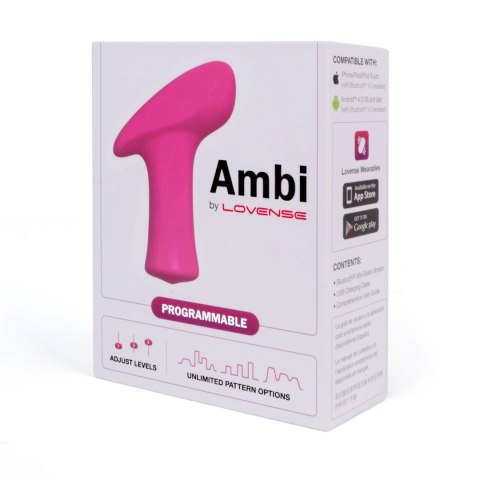 Lovense Ambi - kompaktowy model sterowany aplikacją, wielopozycyjny Lovense Lovense Ambi - kompaktowy model sterowany aplikacją, wielopozycyjny Lovense