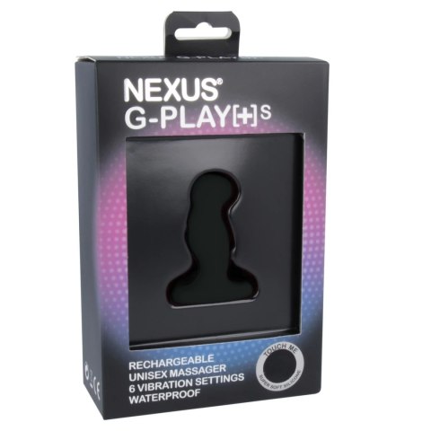 Nexus G-Play+ Small Black - kompaktowa wibrująca sonda silikonowa Nexus Nexus G-Play+ Small Black - kompaktowa wibrująca sonda silikonowa Nexus