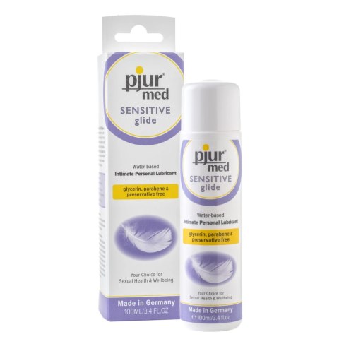 Pjur MED Sensitive Glide 100 ml - hipoalergiczny żel nawilżający wodny Pjur