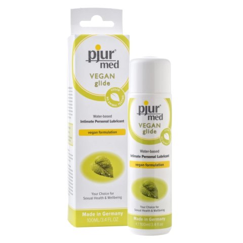 Pjur MED Vegan Glide Żel wodny 100ml - formuła wegańska, bez konserwantow Pjur