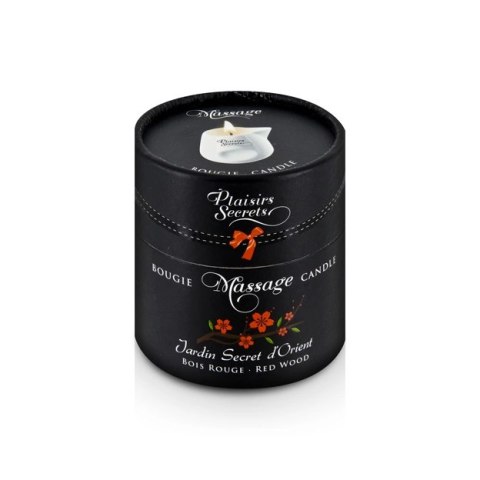Plaisirs Secrets Świeca do masażu 80 ml naturalna formuła Plaisirs Secrets Plaisirs Secrets Świeca do masażu 80 ml naturalna formuła Plaisirs Secrets
