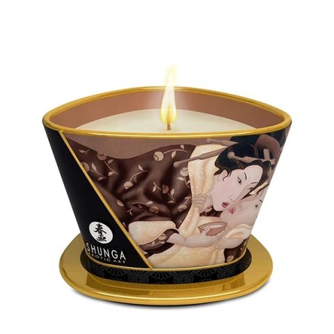 SHUNGA Excitation Świeca do masażu czekoladowa 170 ml soja naturalna Shunga SHUNGA Excitation Świeca do masażu czekoladowa 170 ml soja naturalna Shunga