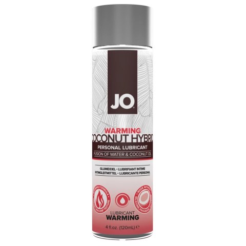 System JO™ Coconut Hybrid Warming – Kremowy Żel Nawilżający i Rozgrzewający 120 ml