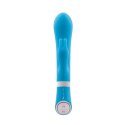 B Swish™ Bwild Deluxe Bunny Blue Lagoon – Silikonowy Masażer Wodoodporny, 19,3 cm