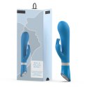 B Swish™ Bwild Deluxe Bunny Blue Lagoon – Silikonowy Masażer Wodoodporny, 19,3 cm