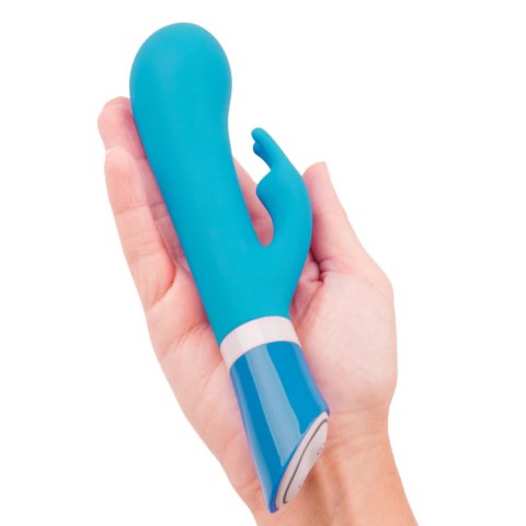 B Swish™ Bwild Deluxe Bunny Blue Lagoon – Silikonowy Masażer Wodoodporny, 19,3 cm B Swish™ Bwild Deluxe Bunny Blue Lagoon – Silikonowy Masażer Wodoodporny, 19,3 cm