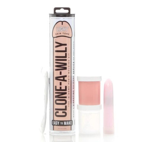 Clone-A-Willy Kit Light Skin - zestaw do tworzenia repliki modelu Clone A Willy Clone-A-Willy Kit Light Skin - zestaw do tworzenia repliki modelu Clone A Willy