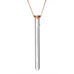 Crave Vesper Rose Gold - naszyjnik minimalistyczny, stal nierdzewna Crave