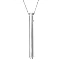 Crave Vesper Silver - naszyjnik z funkcją wibracji, stalowy, 9,7 cm Crave