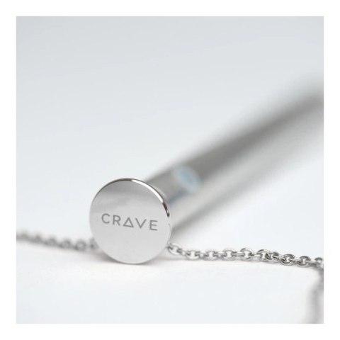 Crave Vesper Silver - naszyjnik z funkcją wibracji, stalowy, 9,7 cm Crave Crave Vesper Silver - naszyjnik z funkcją wibracji, stalowy, 9,7 cm Crave