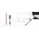 Crave Vesper Silver - naszyjnik z funkcją wibracji, stalowy, 9,7 cm Crave