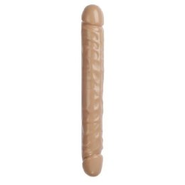 Doc Johnson Double Header dwustronny model anatomiczny 30 cm cielisty Doc Johnson