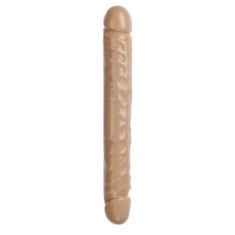 Doc Johnson Double Header dwustronny model anatomiczny 30 cm cielisty Doc Johnson