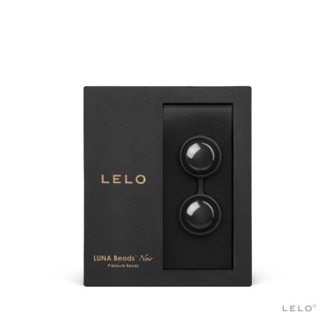 LELO Luna Beads Noir kulki ćwiczące mięśnie dna miednicy 2x37g czarne Lelo LELO Luna Beads Noir kulki ćwiczące mięśnie dna miednicy 2x37g czarne Lelo