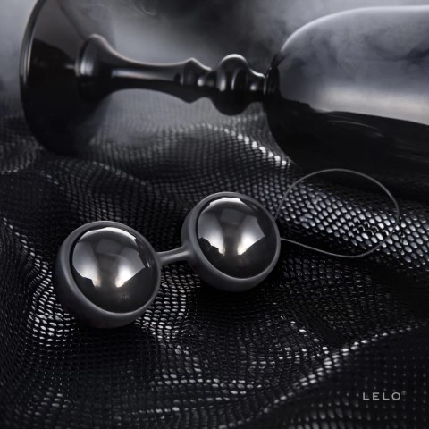 LELO Luna Beads Noir kulki ćwiczące mięśnie dna miednicy 2x37g czarne Lelo LELO Luna Beads Noir kulki ćwiczące mięśnie dna miednicy 2x37g czarne Lelo