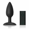 Nexus Ace M silikonowy zdalnie sterowany plug anatomiczny 12 cm czarny Nexus