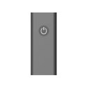 Nexus Ace M silikonowy zdalnie sterowany plug anatomiczny 12 cm czarny Nexus