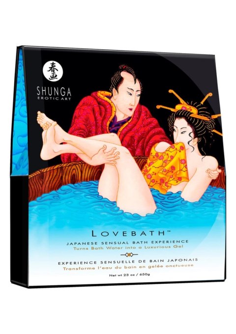 Shunga Lovebath Ocean Temptations żelowa kąpiel 650g zestaw relaksacyjny Shunga Shunga Lovebath Ocean Temptations żelowa kąpiel 650g zestaw relaksacyjny Shunga
