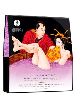 Shunga Lovebath Sensual Lotus zestaw do kąpieli żelowej 650g Shunga