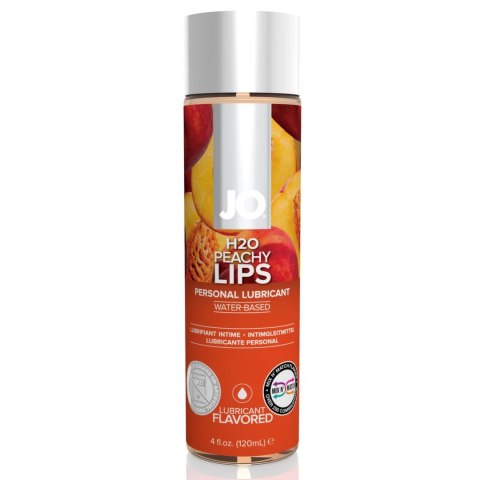 System JO™ H2O Peachy Lips 120 ml – Wodny Lubrykant o Aromacie Brzoskwini