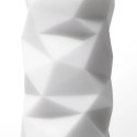Tenga Sleeve 3D Polygon - model intymny z geometryczną strukturą 15,6 cm Tenga