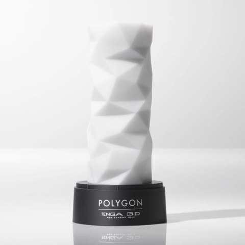 Tenga Sleeve 3D Polygon - model intymny z geometryczną strukturą 15,6 cm Tenga Tenga Sleeve 3D Polygon - model intymny z geometryczną strukturą 15,6 cm Tenga