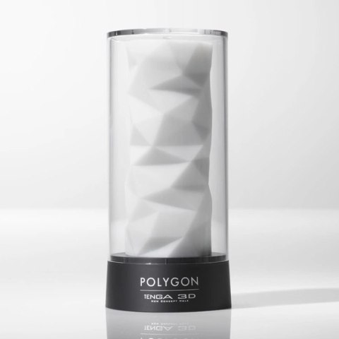 Tenga Sleeve 3D Polygon - model intymny z geometryczną strukturą 15,6 cm Tenga Tenga Sleeve 3D Polygon - model intymny z geometryczną strukturą 15,6 cm Tenga