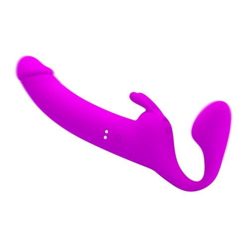 Zanini Vibrating Strapless Strap-On – Bez Uprzęży, Podwójna Przyjemność Zanini Vibrating Strapless Strap-On – Bez Uprzęży, Podwójna Przyjemność