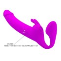 Zanini Vibrating Strapless Strap-On – Bez Uprzęży, Podwójna Przyjemność