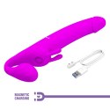 Zanini Vibrating Strapless Strap-On – Bez Uprzęży, Podwójna Przyjemność