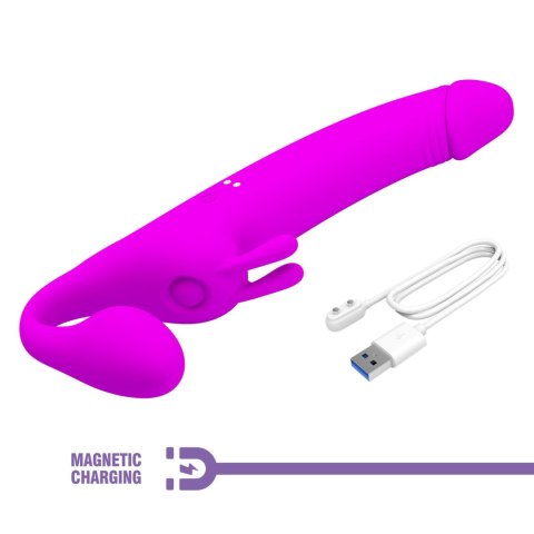 Zanini Vibrating Strapless Strap-On – Bez Uprzęży, Podwójna Przyjemność Zanini Vibrating Strapless Strap-On – Bez Uprzęży, Podwójna Przyjemność
