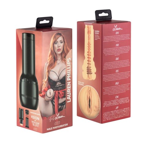 Kiiroo FeelLauren Phillips PBC Pale - anatomiczna maszyna intymna, 22 cm Kiiroo Kiiroo FeelLauren Phillips PBC Pale - anatomiczna maszyna intymna, 22 cm Kiiroo