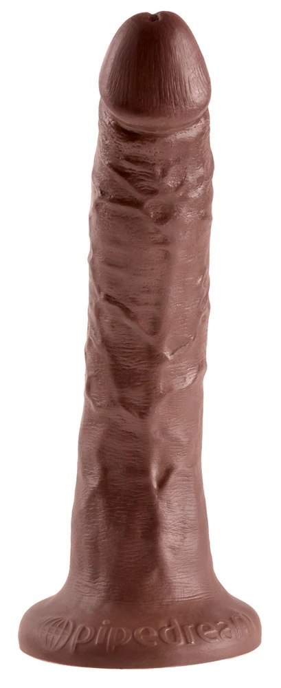 Pipedream King Cock 18 cm model z żyłkowaniem i przyssawką brązowy King Cock Pipedream King Cock 18 cm model z żyłkowaniem i przyssawką brązowy King Cock