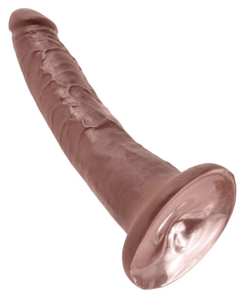 Pipedream King Cock 18 cm model z żyłkowaniem i przyssawką brązowy King Cock Pipedream King Cock 18 cm model z żyłkowaniem i przyssawką brązowy King Cock