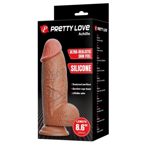 PRETTY LOVE™ Achille – Realistyczne Silikonowe Dildo z Przyssawką PRETTY LOVE™ Achille – Realistyczne Silikonowe Dildo z Przyssawką