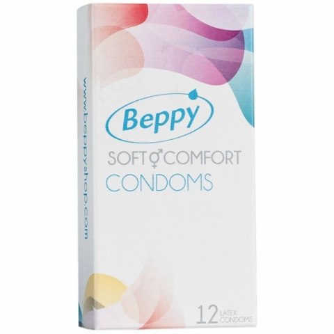 Beppy Comfort Lubricated 12 szt. prezerwatywy powiększony rozmiar BEPPY