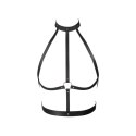 Bijoux Indiscrets Maze H Harness Black - uprząż z regulacją, czarna Bijoux Indiscrets Bijoux Indiscrets Maze H Harness Black - uprząż z regulacją, czarna Bijoux Indiscrets