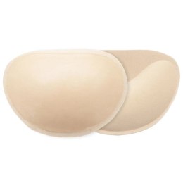 Bye Bra Adhesive Half Push-Up Pads Nude wkładki do biustonosza wielokrotne Bye Bra