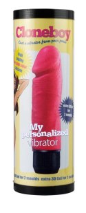 Cloneboy Zestaw Kreatywny DIY Rożowy - Personalizowany Model Wibracyjny 20 cm Cloneboy