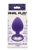 Diamond Booty Jewel Large Purple