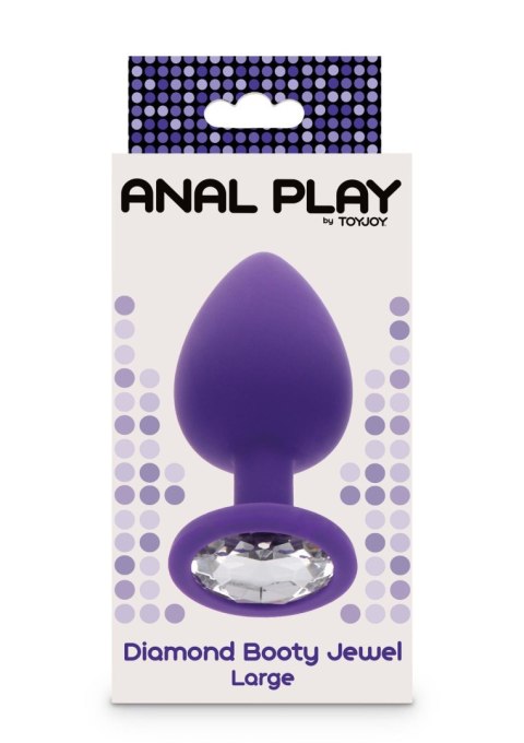 Diamond Booty Jewel Large Purple Diamond Booty Jewel Large Purple