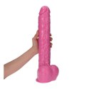 Italian Cock™ 15.5'' Pink | Gigantyczne Realistyczne Dildo z Przyssawką