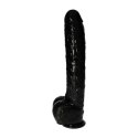 Italian Cock™ 15.5'' Black | Gigantyczne Realistyczne Dildo z Przyssawką