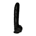 Italian Cock™ 15.5'' Black | Gigantyczne Realistyczne Dildo z Przyssawką