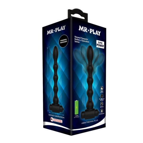 MR PLAY - VIBRATING ANAL PLUG - 10 functions MR PLAY - VIBRATING ANAL PLUG - 10 functions