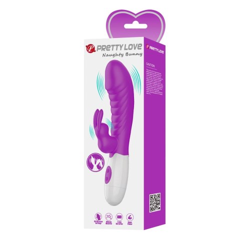PRETTY LOVE – Naughty Bunny 30 Functions (Purple) | Wibrator króliczek
